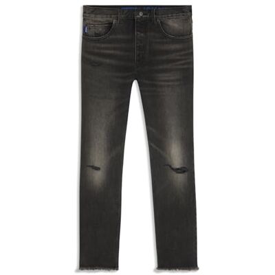 HUGO Jonah Regular Fit Jeans da Uomo in Denim di Cotone Lavato Blu Medio, 027 Grigio Scuro, 30W x 30L HUGO Jonah Regular Fit Jeans da Uomo in Denim di Cotone Lavato Blu Medio, 027 Grigio Scuro, 30W x 30L