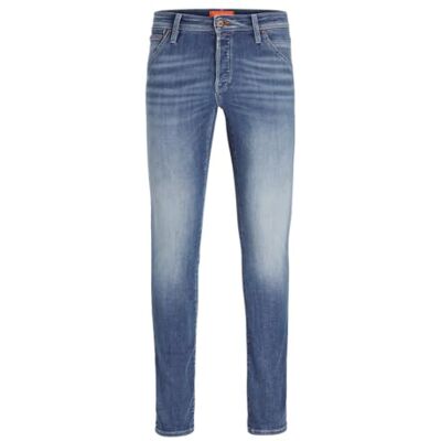 Jack & Jones Jeans da Uomo Slim Fit Jjiglenn JJFOX AM 489 50SPS Noos Slim Fit Jeans, Blu Denim, 36W x 34L Jack & Jones Jeans da Uomo Slim Fit Jjiglenn JJFOX AM 489 50SPS Noos Slim Fit Jeans, Blu Denim, 36W x 34L