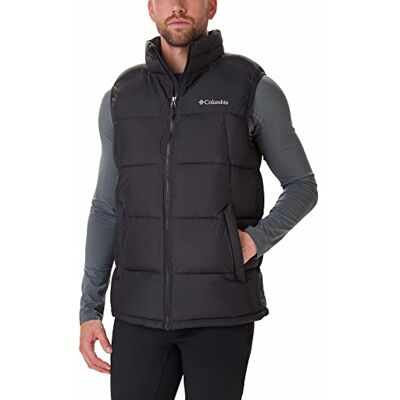 Columbia Pike Lake Vest, Piumino Smanicato Gilet Uomo, Nero, XL Columbia Pike Lake Vest, Piumino Smanicato Gilet Uomo, Nero, XL