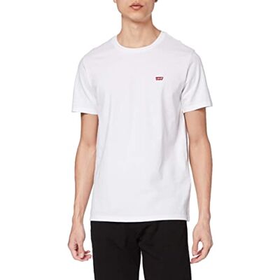 Levis Ss Original Housemark Tee, T-shirt Uomo, White, L Levis Ss Original Housemark Tee, T-shirt Uomo, White, L