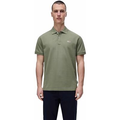 Napapijri Eruggy Polo Manica Corta Verde Militare Napapijri Eruggy Polo Manica Corta Verde Militare