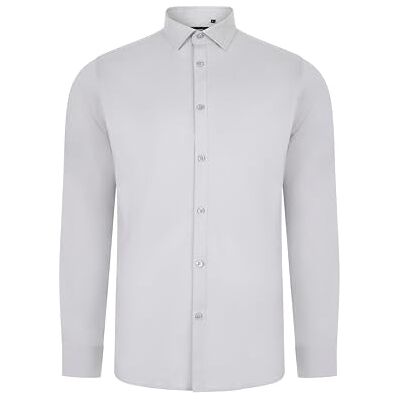 Velilla 405017S Camicia a maniche lunghe stretch uomo, colore grigio ghiaccio, taglia S, ghiaccio grigio, S Velilla 405017S Camicia a maniche lunghe stretch uomo, colore grigio ghiaccio, taglia S, ghiaccio grigio, S