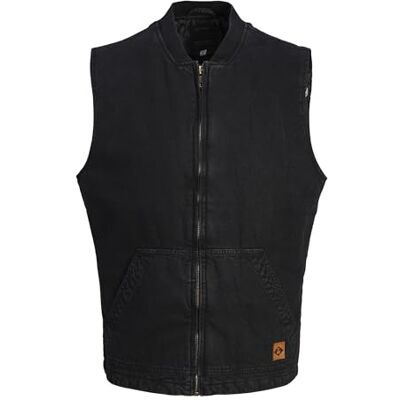 Jack & Jones Jjidave Jjjvest Wi 030 Gilet, Nero, S Uomo Jack & Jones Jjidave Jjjvest Wi 030 Gilet, Nero, S Uomo