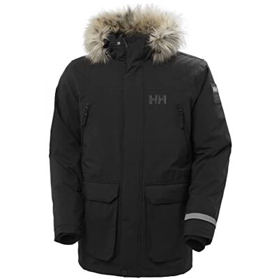 Helly Hansen Hommes Parka transparente, Noir, XL Helly Hansen Hommes Parka transparente, Noir, XL