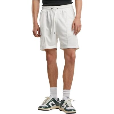 Urban Classics Pantaloncini da Uomo, Bianco, L Urban Classics Pantaloncini da Uomo, Bianco, L