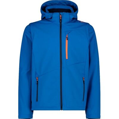 CMP Man Jacket Zip Hood With Detachable Sleeves, Zaffiro, 46 CMP Man Jacket Zip Hood With Detachable Sleeves, Zaffiro, 46