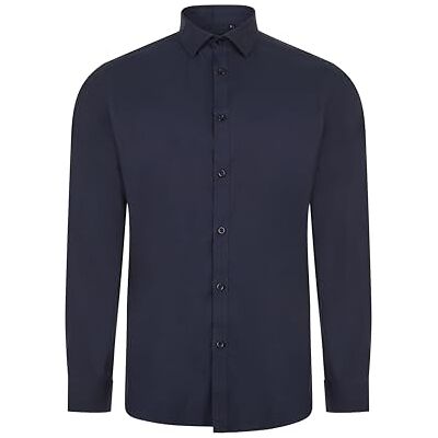 Velilla 405017S Camicia a maniche lunghe Stretch Uomo, Blu navy, 3XL Velilla 405017S Camicia a maniche lunghe Stretch Uomo, Blu navy, 3XL