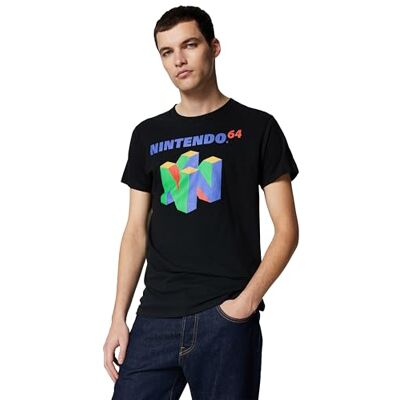 Nintendo 64 Logo Men's T-Shirt Small Nintendo 64 Logo Men's T-Shirt Small