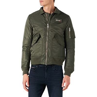 Schott Bomber misti, Salvia cachi., M Schott Bomber misti, Salvia cachi., M
