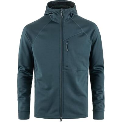 Fjällräven Abisko Grid Fleece Hoodie M Maglia Lunga Uomo (Pacco da 1) Fjällräven Abisko Grid Fleece Hoodie M Maglia Lunga Uomo (Pacco da 1)