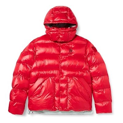 Blauer Giubbini Corti Imbottito Ovatta Giacchetto, 552AQ Rosso Sangue INT. Acquamarina, 2XL Uomo Blauer Giubbini Corti Imbottito Ovatta Giacchetto, 552AQ Rosso Sangue INT. Acquamarina, 2XL Uomo