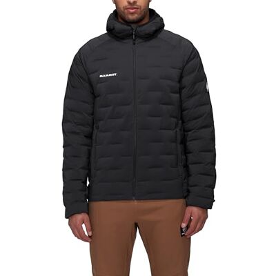 Mammut Sender IN Hooded Jacket Men Giacca Imbottita Leggera da Uomo con Cappuccio per Inverno Nero, XXL Mammut Sender IN Hooded Jacket Men Giacca Imbottita Leggera da Uomo con Cappuccio per Inverno Nero, XXL