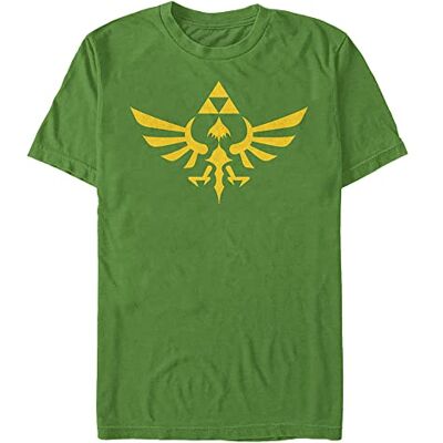Nintendo Triumphant Triforce T-Shirt, Nero, XL Uomo Nintendo Triumphant Triforce T-Shirt, Nero, XL Uomo