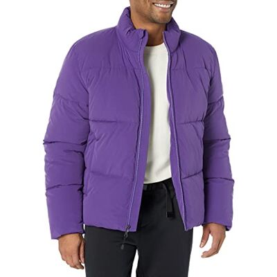 Amazon Essentials Piumino Pesante da Uomo con Collo a Lupetto (Disponibile nelle Taglie Big & Tall), Viola, M Amazon Essentials Piumino Pesante da Uomo con Collo a Lupetto (Disponibile nelle Taglie Big & Tall), Viola, M