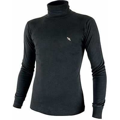 DOG Copenhagen , Maglia Sportiva Dolcevita Uomo, Nero (Schwarz), M DOG Copenhagen , Maglia Sportiva Dolcevita Uomo, Nero (Schwarz), M