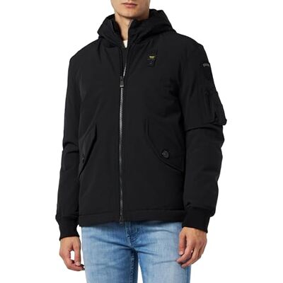 Blauer Giubbini Corti Imbottito Ovatta Giacchetto, 999 Nero, S Uomo Blauer Giubbini Corti Imbottito Ovatta Giacchetto, 999 Nero, S Uomo