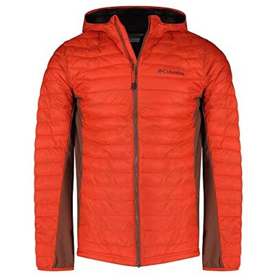 Columbia Powder Pass Hooded Jacket, Piumino Con Cappuccio Uomo Columbia Powder Pass Hooded Jacket, Piumino Con Cappuccio Uomo