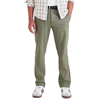 Dockers Smart 360 Flex California Khaki Slim, Casual Chinos Uomo, Verde (Camo), 34W / 34L Dockers Smart 360 Flex California Khaki Slim, Casual Chinos Uomo, Verde (Camo), 34W / 34L
