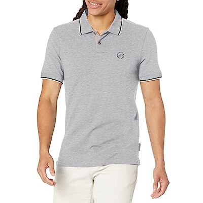 Armani 8nzf70, Polo, Uomo, Grigio (B09B Heather Grey 3929), XL Armani 8nzf70, Polo, Uomo, Grigio (B09B Heather Grey 3929), XL