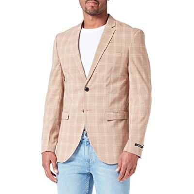 Jack & Jones Jprfranco Blazer Noos, Uomo Camicia casual, Marrone Petrified Oak, 48 Jack & Jones Jprfranco Blazer Noos, Uomo Camicia casual, Marrone Petrified Oak, 48