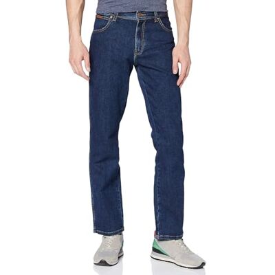 Wrangler Texas, Jeans Uomo, Darkstone Blue, 38W / 34L Wrangler Texas, Jeans Uomo, Darkstone Blue, 38W / 34L