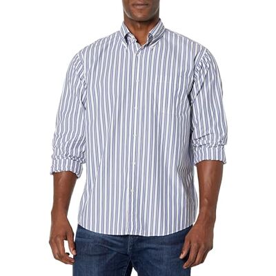 Brooks Brothers Camicia Sportiva da Uomo Friday, Multi Strisce., S Brooks Brothers Camicia Sportiva da Uomo Friday, Multi Strisce., S