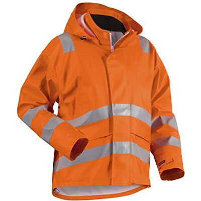 BLÅKLÄDER Blaklader 43022003 Giacca da pioggia 2, colore: Arancione, taglia XXL BLÅKLÄDER Blaklader 43022003 Giacca da pioggia 2, colore: Arancione, taglia XXL