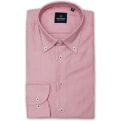 Tina Ferrà Camicia Uomo a Righe Uomo Elegante Regular Camicia Uomo Manica Lunga in Cotone, Regalo per Lui Camicia Artigianale 100% Made in Italy Tina Ferrà Camicia Uomo a Righe Uomo Elegante Regular Camicia Uomo Manica Lunga in Cotone, Regalo per Lui Camicia Artigianale 100% Made in Italy