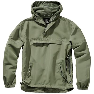 Brandit Summer Windbreaker, Color: olive, Size: L Brandit Summer Windbreaker, Color: olive, Size: L