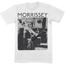 Morrissey Rock Off  T Shirt Barber Shop Logo Nuovo Ufficiale Uomo Bianca Size L