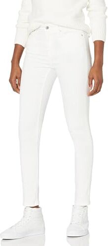 Amazon Essentials Jeans Skinny Donna, Bianco, 44-46