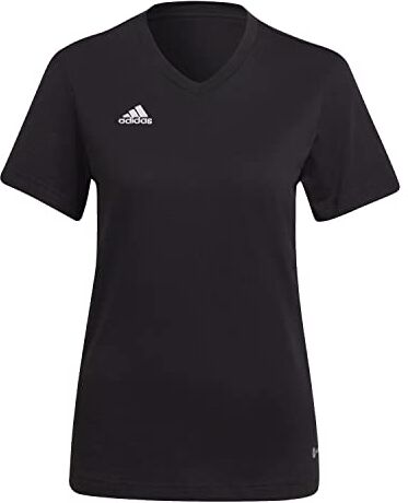 Adidas Entrada 22 T-Shirt, T-Shirt Donna, black, XS