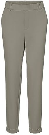 Vero Moda Vmmaya Mr Loose Solid Pant Noos, Pantaloni Donna, Grigio (Laurel Oak), L / 34L