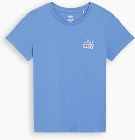 Levis The Perfect Tee Maglietta, Batwing Scenic Blue Yong, XL Donna