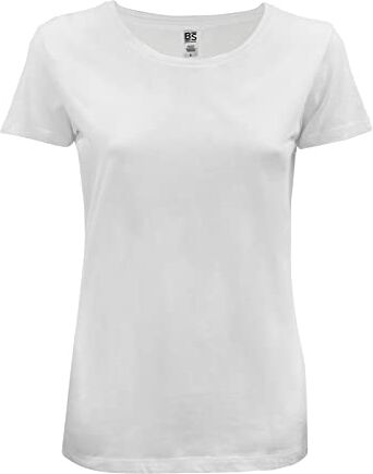 CHEMAGLIETTE! - ABBIGLIAMENTO E PERSONALIZZAZIONI Chemagliette T Shirt Donna Maglietta Manica Corta Cotone, Tshirt Maglia Maniche Corte da Lavoro, T-Shirt Tinta Unita Stampabili Girocollo, Maglia Basic Evolution T