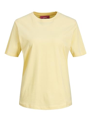 Jack & Jones Jjxx Jxanna SS Regular Every Tee Noos T-Shirt, Sunlight, XS Donna