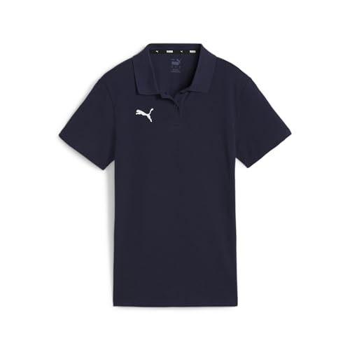 Puma Teamgoal Casuals Polo Wmn, Unisex-Adulto, Navy Bianco, XXL