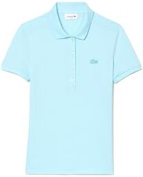 Lacoste -Women S S/S POLO-PF5462-00, Blu Chiaro, 34