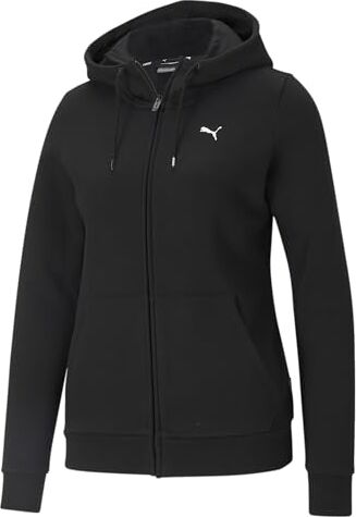 Puma Felpa da Donna Ess Small Logo Full Zip Hoodie FL