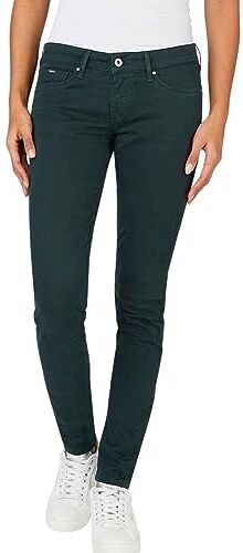 Pepe Jeans Soho, Pantaloni Donna, Verde (Regent Green), 28W / 32L