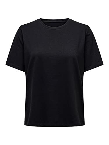 Only Onl S/S Tee Jrs Noos Top, Nero, L Donna