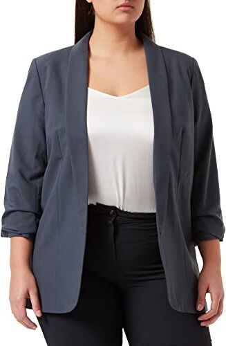 PIECES Pcboss 3/4 Blazer Noos, Blazer Donna, Ombre Blu, L