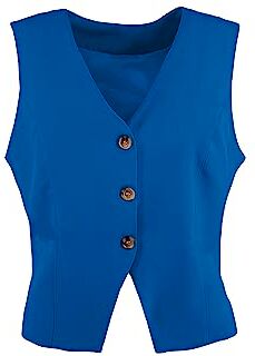 JOPHY & CO. Gilet Donna 3 Bottoni (cod. ) (M, Royal)