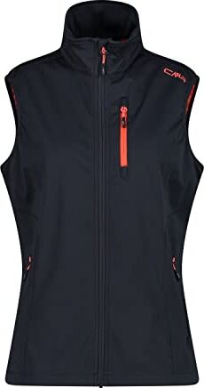 CMP Gilet in Light Softshell da Donna, Antracite, 44