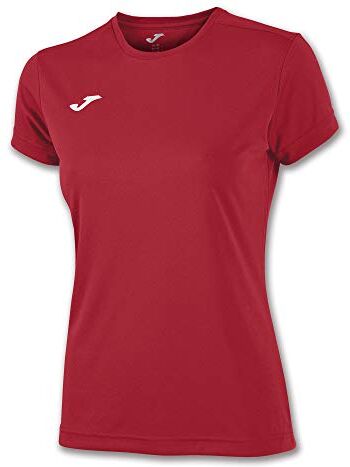 Joma Combi, Maglietta a Maniche Corte, Donna, Rosso, L