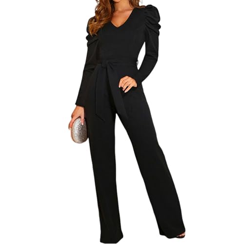 Coloody Tute da Donna Monopezzi e Tutine da Donna Lunghe a Gamba Larga con Cintura Pantaloni Lungo Elegante Jumpsuit