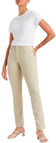 Levis 314 Shaping Straight Jeans, Safari, 27W / 32L Donna