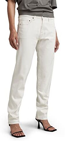 G-STAR RAW Kate Boyfriend Jeans, Bianco (White GD ), 28W / 32L Donna