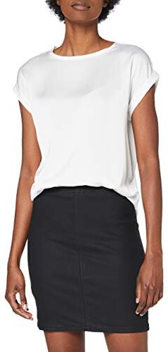 Vila Ellette Short Sleeve Satin T-shirt 36