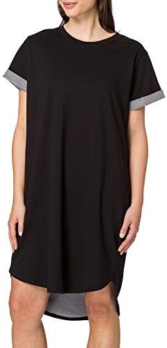 JDY ivy Life S/S Dress Jrs Noos, Vestito casual Donna, Nero (Schwarz), XXL